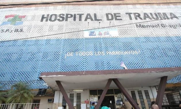 Ambos están internados en el Hospital del Trauma.FOTO:ARCHIVO