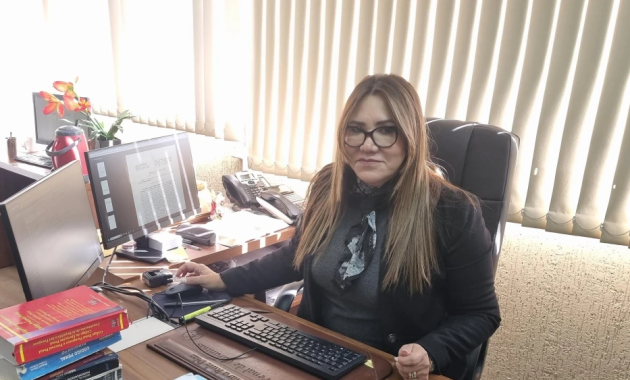 Prisión. La jueza de Garantías Clara Ruiz Díaz decretó la prisión del encausado.Foto: Gentileza