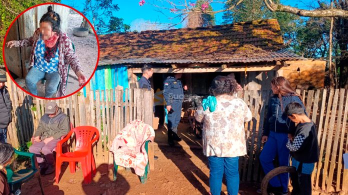 La señora Eulalia Dure Chilavert, de 62 años, fue víctima de una agresión dentro de su propia vivienda, ubicada en el barrio San Lorenzo de San Carlos. Foto: Redacción Suceso.