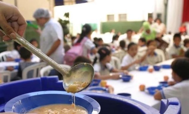 El programa alimenta a más de un millón de niños.