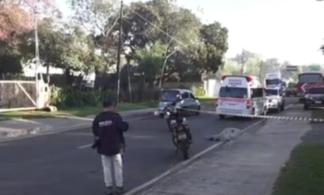 El hecho ocurrió esta mañana en San Lorenzo.