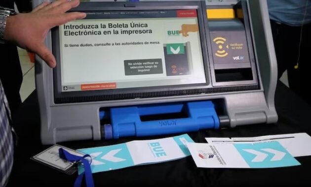 Paraguay dejó pasar la posibilidad de contar con sus propias máquinas de votación y seguirá alquilándolas para cada elección. Foto: Archivo
