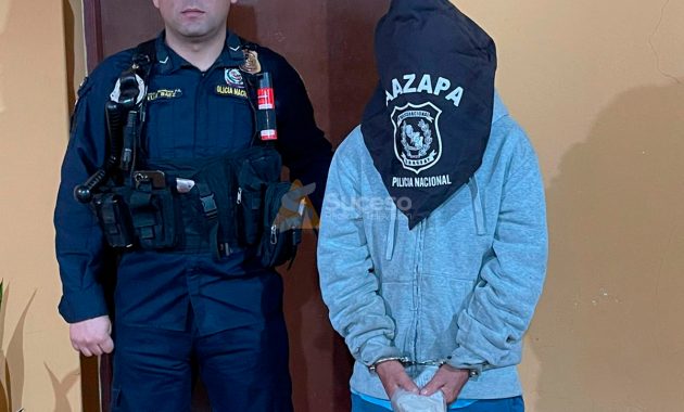 El detenido fue trasladado a la Comisaría 1ª de Caazapá, donde quedó recluido y a disposición del Ministerio Público. Foto: Redacción Suceso.