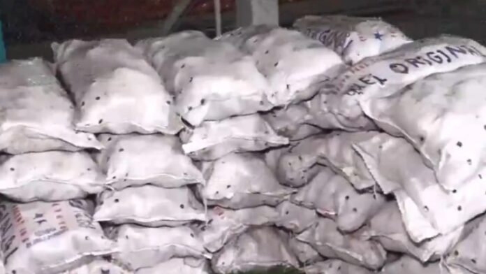 Un operativo anticontrabando terminó con la incautación de 2.000 bolsas de cebolla y 250 de papa. Captura de pantalla.