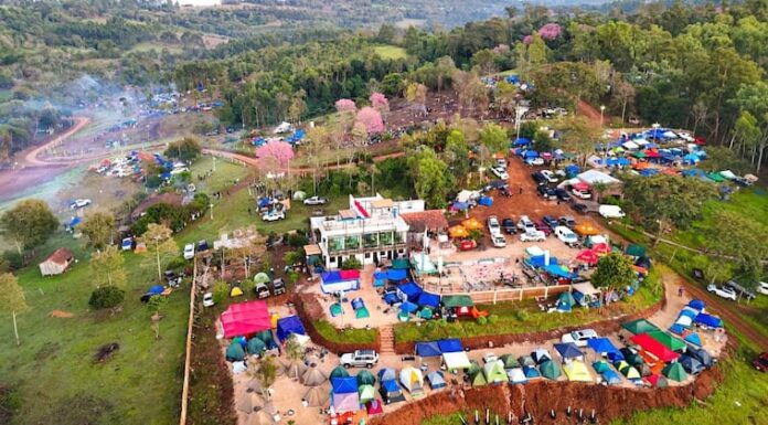 Este viernes arrancaron las competencias oficiales del Rally del Paraguay. Foto: Gentileza. Este viernes arrancaron las competencias oficiales del Rally del Paraguay. Foto: Gentileza.