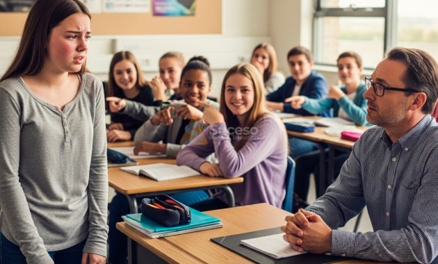 Según el relato, la joven se acercó a entregar una tarea cuando el profesor le tocó el abdomen y le dijo: “Está creciendo esa pancita”, lo que provocó risas en el aula. *Imagen ilustrativa*