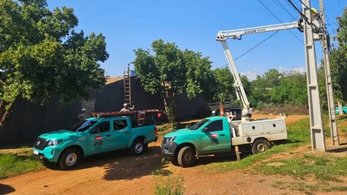 Intervención a criptominería ilegal en Ciudad del Este. Foto: Gentileza ANDE Intervención a criptominería ilegal en Ciudad del Este. Foto: Gentileza ANDE