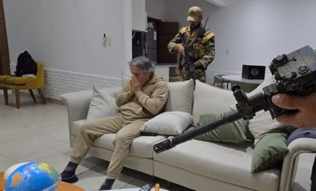 El jefe narco quedó vivía lujosamente en una mansión de Surubi'i.