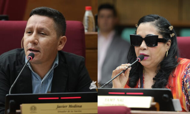 Yamy Nal es expulsada del Congreso y Chaqueñito se salva con 60 días de suspensión Foto: Edición Redacción