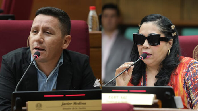 Yamy Nal es expulsada del Congreso y Chaqueñito se salva con 60 días de suspensión Foto: Edición Redacción