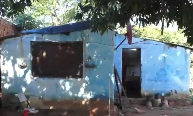 Imagen de la precaria vivienda que fue el último domicilio de la niña asesinada. Captura NPY.