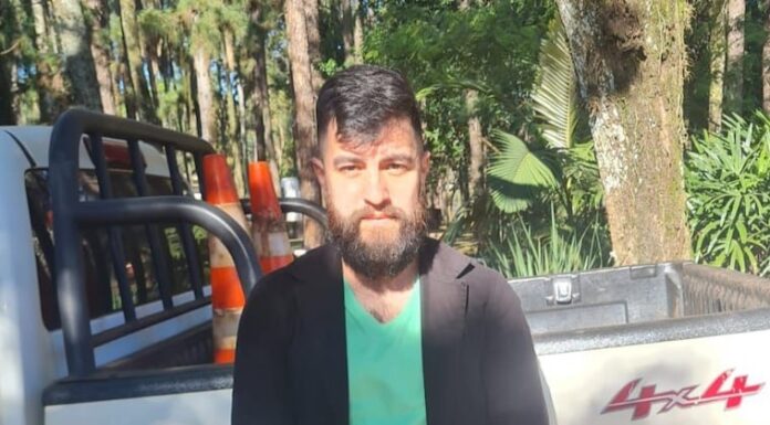 La Policía detuvo a Eduardo “Dudu” Dávalos en Ciudad del Este. Foto: Gentileza.