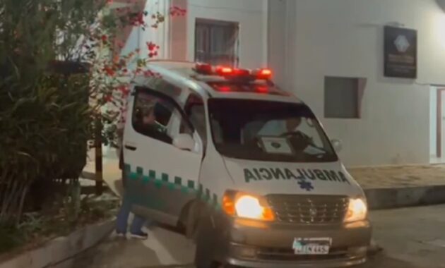 El cuerpo de la adolescente fue llevado a la Morgue Judicial para la realización de la autopsia.Foto: Gentileza, Policía Nacional.