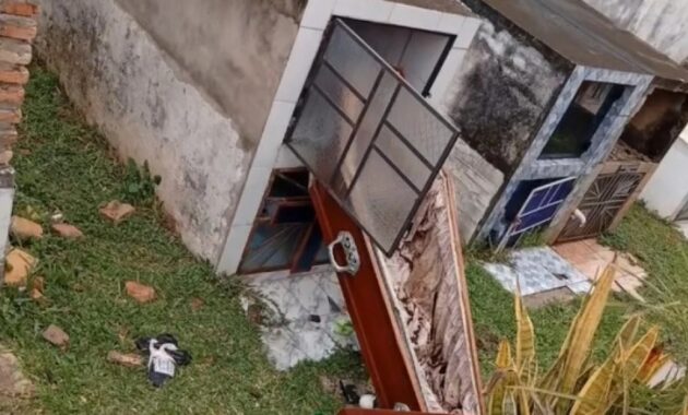 La Policía investiga en la zona buscando esclarecer el hecho. Captura de pantalla.