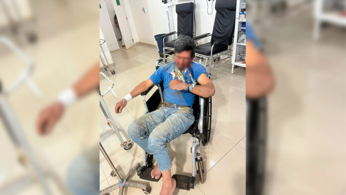 La víctima fue identificada como Felipe Lugo Cabral, de 47 años, domiciliado en la localidad de Estación, quien se encontraba realizando tareas de campo. Foto: Redacción Suceso.