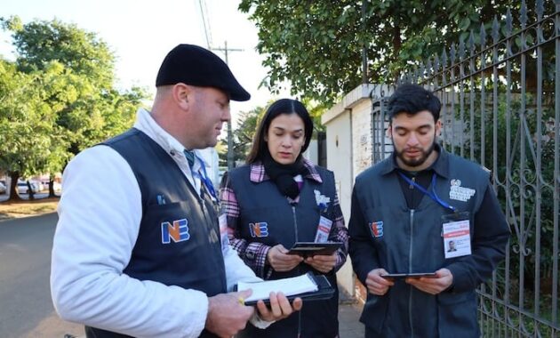 El Instituto Nacional de Estadística (INE) inició esta semana el operativo de campo. Foto: Gentileza.
