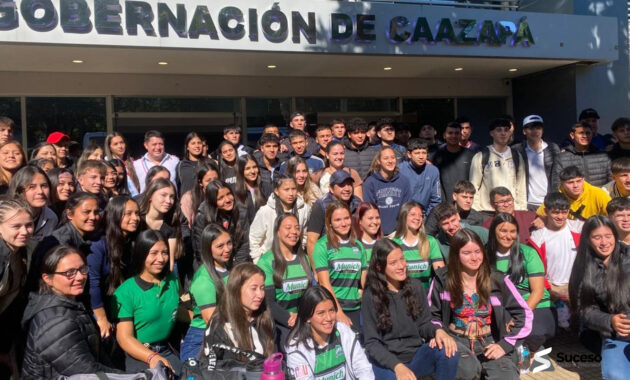 Atletas de Caazapá listos para representar al departamento en los Juegos Nacionales Asu 2025 - FOTO: SUCESO MULTIMEDIOS