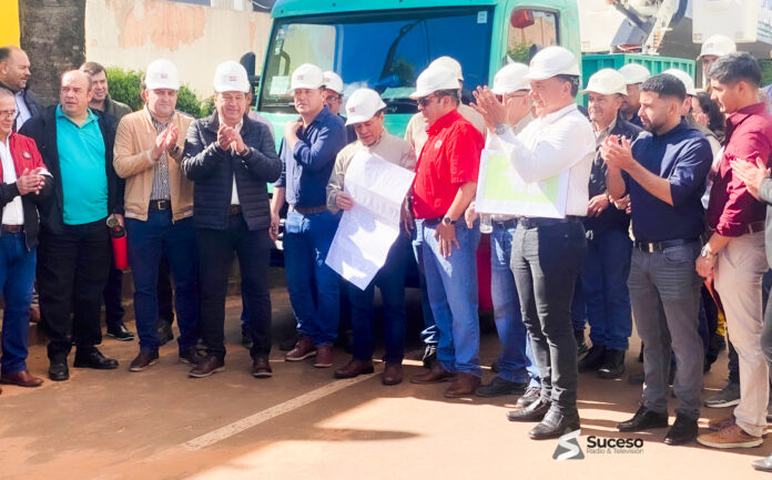 ANDE invierte más de 1.300 millones en modernización eléctrica para Yuty - Foto: Suceso Multimedios