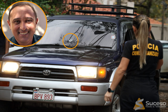 Guillermo Moral fue abatido en el barrio Trinidad de Asunción, cuando se encontraba a bordo de su camioneta. Foto: Gentileza. Guillermo Moral fue abatido en el barrio Trinidad de Asunción, cuando se encontraba a bordo de su camioneta. Foto: Gentileza.