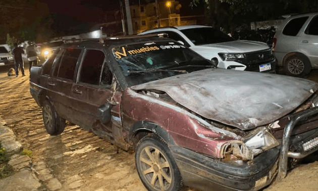 El hecho ocurrió anoche.