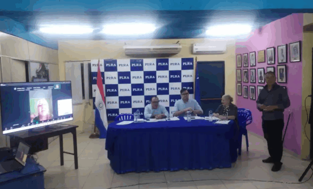 El directorio del PLRA definió establecer una alianza electoral con Cruzada Nacional en CDE.Foto: Gentileza.