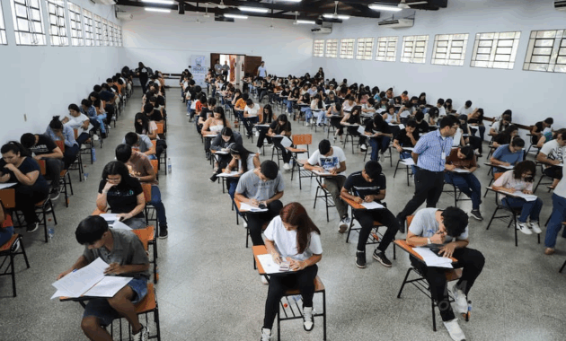 El período de postulación cerró ayer martes con un total de 19.982 jóvenes, superando la cantidad registrada años atrás. Foto: Matías Amarilla
