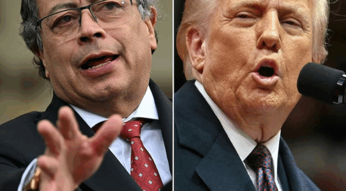 Gustavo Petro y Donald Trump. (Foto:LUIS ACOSTA and Jim WATSON / AFP)