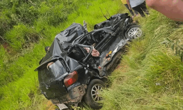 Tragedia. Dos vidas se perdieron en un nuevo accidente sobre la ruta 8 el pasado jueves.