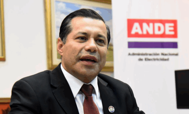 Félix Sosa, presidente de la Administración Nacional de Electricidad (ANDE)