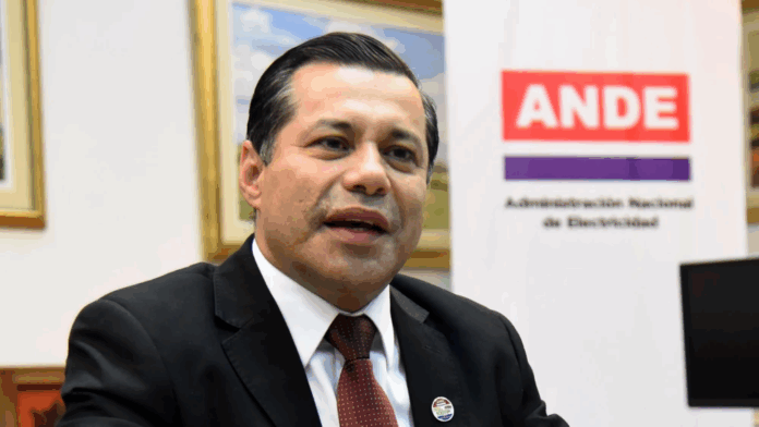 Félix Sosa, presidente de la Administración Nacional de Electricidad (ANDE) Félix Sosa, presidente de la Administración Nacional de Electricidad (ANDE)