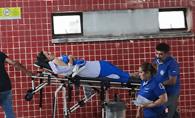 Luego de realizar los disparos, el hombre se dio a la fuga a bordo de una motocicleta. Las afectadas fueron trasladadas al Hospital General de Santa Rosa del Aguaray.Foto: Carlos Aquino.