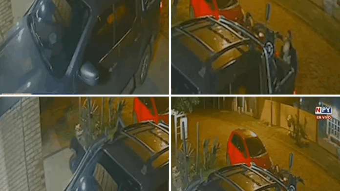 Escenas del video de circuito cerrado recuperado por investigadores.Foto: Captura/NPY.