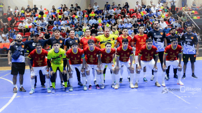 La selección caazapeña de fútbol de salón goleó a Villarrica en la segunda fecha del Grupo 5 de las eliminatorias rumbo al Nacional Caaguazú 2026 La selección caazapeña de fútbol de salón goleó a Villarrica en la segunda fecha del Grupo 5 de las eliminatorias rumbo al Nacional Caaguazú 2026