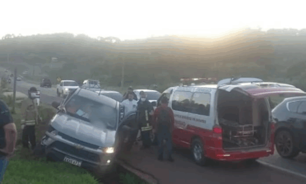 Investigan muerte de joven tras impacto de piedra que cruzó el parabrisas de su camioneta. Foto: Gentileza