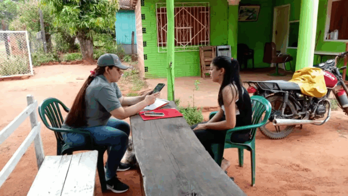 INE inició el recorrido por los departamentos del interior para visitar a los postulantes de las becas.Foto: Gentileza INE inició el recorrido por los departamentos del interior para visitar a los postulantes de las becas.Foto: Gentileza