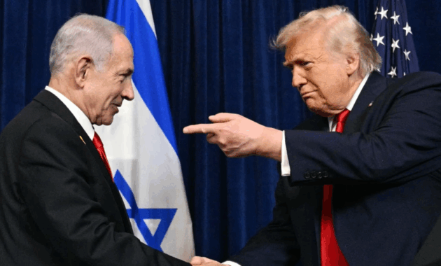 Benjamín Netanyahu y Donald Trump (archivo).Foto: JIM WATSON/AFP