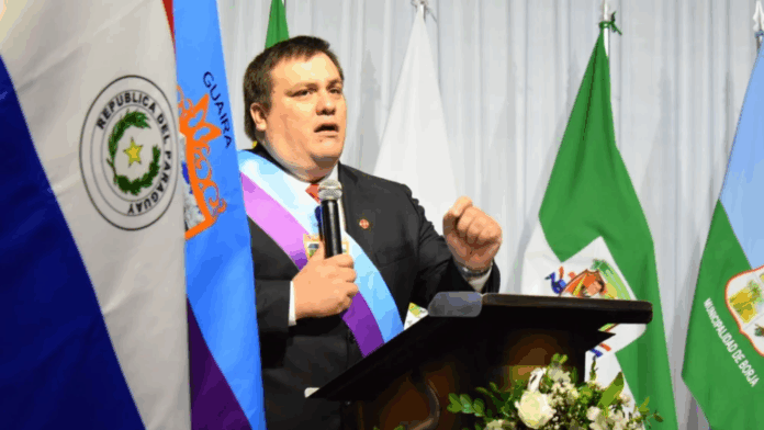 César Luis Sosa Fariña, gobernador de Guairá.Foto: Richart González.