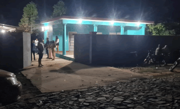 El hecho ocurrió alrededor de las 01:20 en el interior de una vivienda ubicada en la localidad de Fleitas Cue