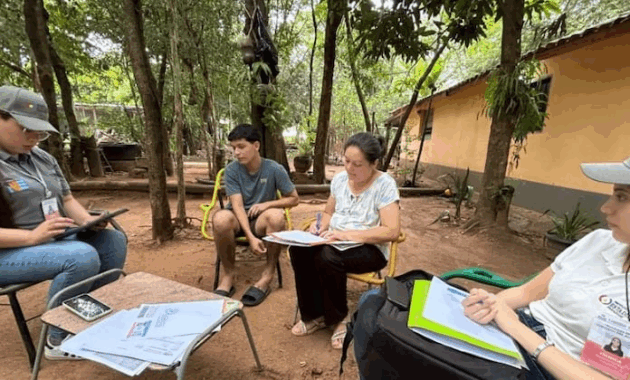 Los censistas del Instituto Nacional de Estadística completarán visitas a más de 4.000 postulantes, tras cinco semanas. Foto: Itaipú