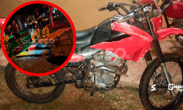 Un accidente de tránsito con desenlace fatal se registró en la madrugada del ayer sábado 21 de marzo en la ciudad de Yuty, Caazapá - Foto: Gentileza