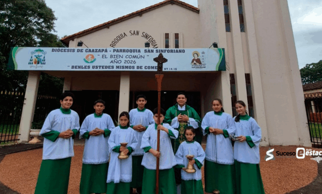 Declaran iglesia jubilar al templo San Sinforiano de Fulgencio Yegros - Foto: Gentileza/Edición Suceso Multimedios