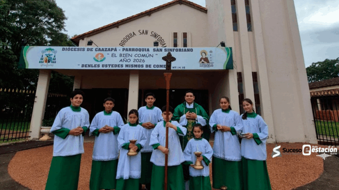 Declaran iglesia jubilar al templo San Sinforiano de Fulgencio Yegros - Foto: Gentileza/Edición Suceso Multimedios Declaran iglesia jubilar al templo San Sinforiano de Fulgencio Yegros - Foto: Gentileza/Edición Suceso Multimedios