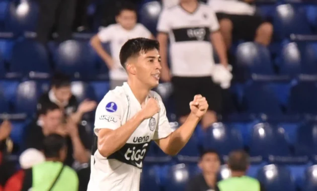 Gran momento. Rubén Lezcano viene de marcar en su debut en la fecha 8 y en el mata mata en Sudamericana vs. Trinidense.Foto: Daniel Duarte - ÚH