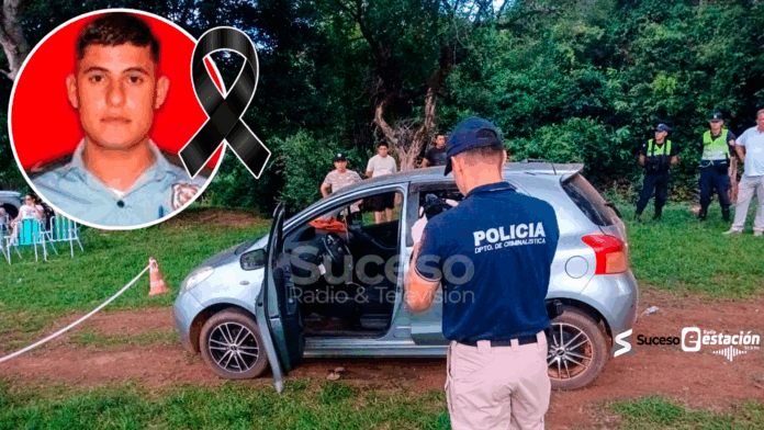 Investigan muerte de suboficial en Gral. Morínigo: Fiscalía apunta a posible suicidio - Foto: Edición Red Suceso Multimedios Investigan muerte de suboficial en Gral. Morínigo: Fiscalía apunta a posible suicidio - Foto: Edición Red Suceso Multimedios