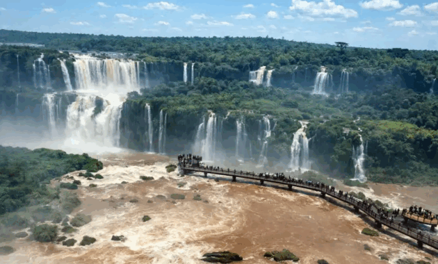 Un total de 169.000 visitantes recorrieron el área protegida del Parque Nacional de Iguazú.Foto: Gentileza.