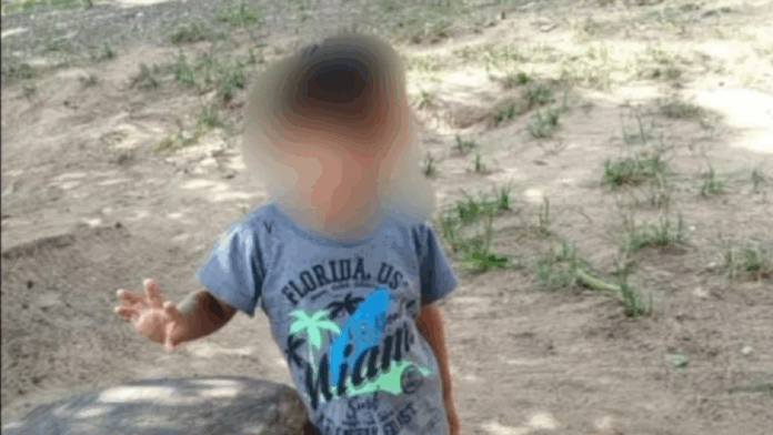 La víctima fue identificada con las iniciales E.A.R.G., de 2 años, hijo de L.R.M. (25) y L.P.G.P. (24).Foto: Gentileza.