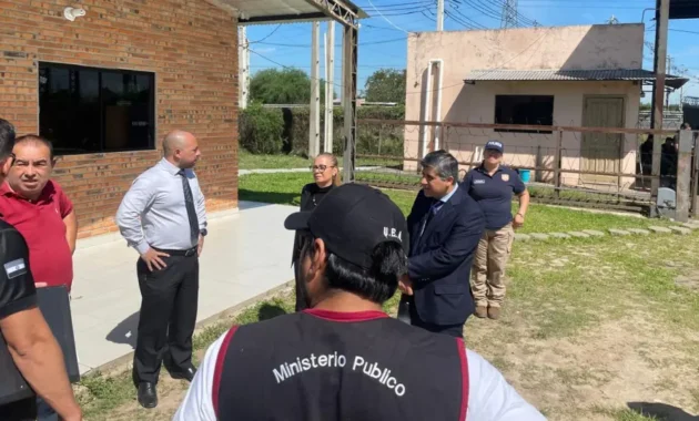 Agentes del Ministerio Público constataron el depósito de la Senad.Foto: Gentileza.