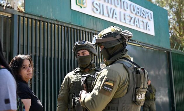 La víctima mortal, de 59 años, falleció en el lugar del ataque. Foto: AFP.