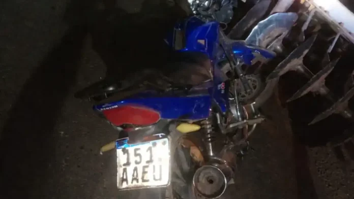 El motociclista perdió la vida en el lugar del hecho.Foto: Gentileza