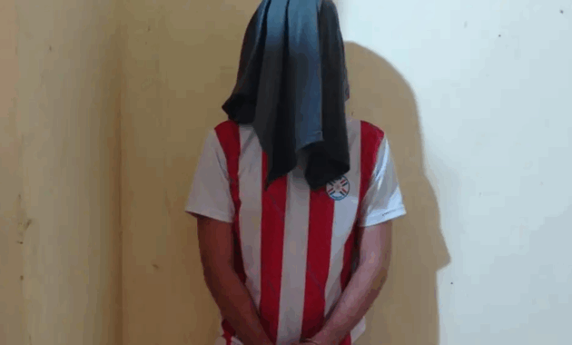 Durante el operativo fue detenido Ronaldo Alfonso Timm Silva. Foto: Gentileza